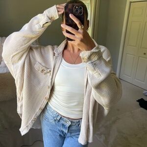 Free people shacket size medium!